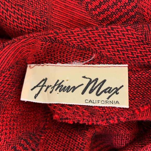 Vintage Arthur Max Pleated Mini Dress - Picture 6 of 9